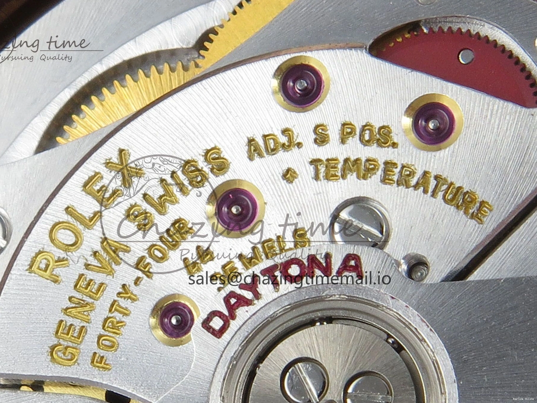 0203 FlexibleFit Daytona 116595 RBOW Rainbow IPKF Best Edition Black RG Dial on RG Bracelet DD 276